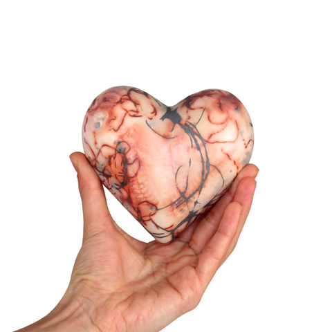 Heart L Saggar Fired