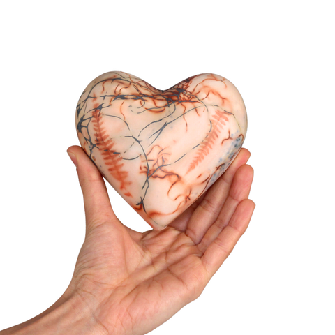 Heart L Saggar Fired