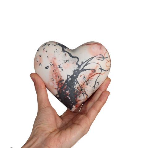 Heart L Saggar Fired