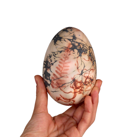 Egg L Saggar Fired