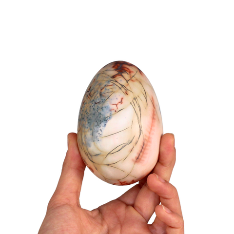 Egg M Saggar Fired