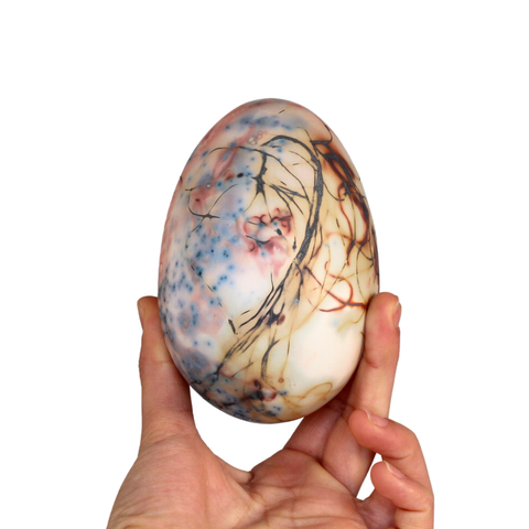 Egg L Saggar Fired