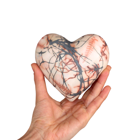 Heart L Saggar Fired