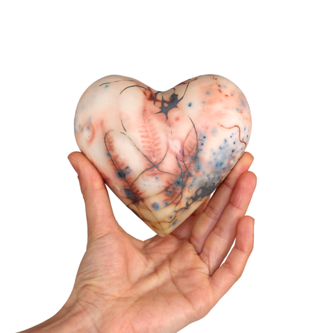Heart L Saggar Fired