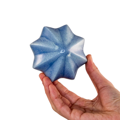 Porcelain Christmas Bauble - Celestial Wave