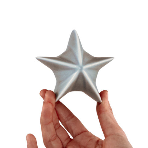 Porcelain Christmas Bauble - Dusty Sky