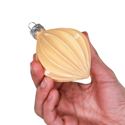 Porcelain Christmas Bauble - Amber Field