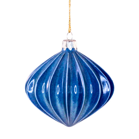 Porcelain Christmas Bauble - Moonlit Ocean