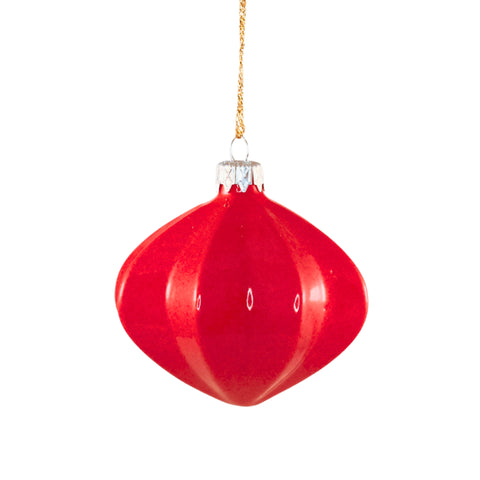 Porcelain Christmas Bauble - Cranberry Bliss