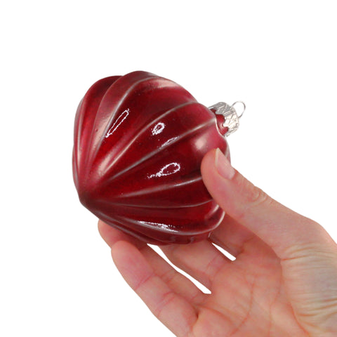 Porcelain Christmas Bauble - Cherry Ember