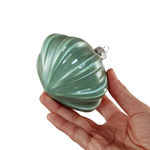 Porcelain Christmas Bauble - Herbal Glow