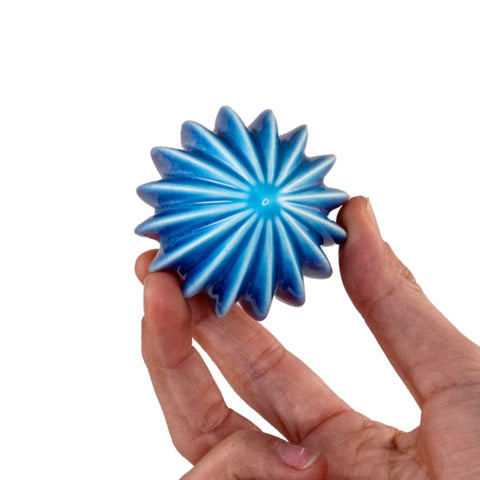 Porcelain Christmas Bauble - Northern Blue