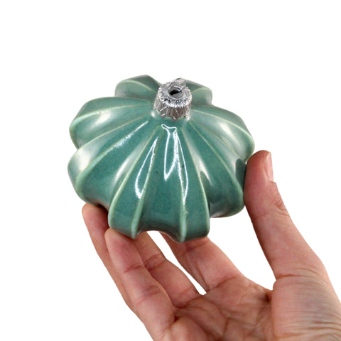 Porcelain Christmas Bauble - Greenstone