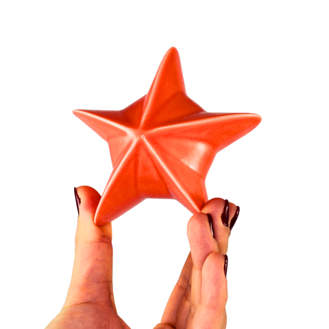 Porcelain Christmas Bauble - Papaya