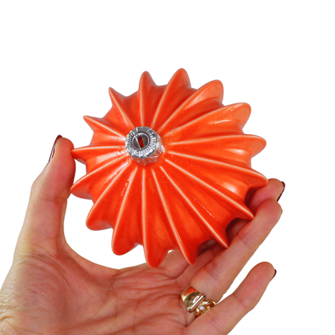 Porcelain Christmas Bauble - Tangerine