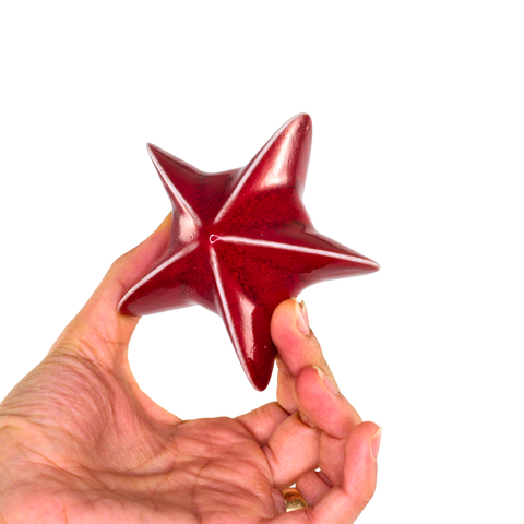 Porcelain Christmas Bauble - Rudolph