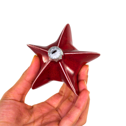 Porcelain Christmas Bauble - Rudolph