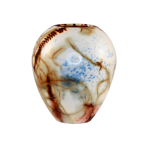 Saggar fired vase
