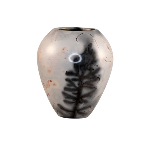Saggar fired vase