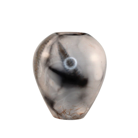 Saggar fired vase
