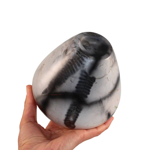 Saggar fired vase