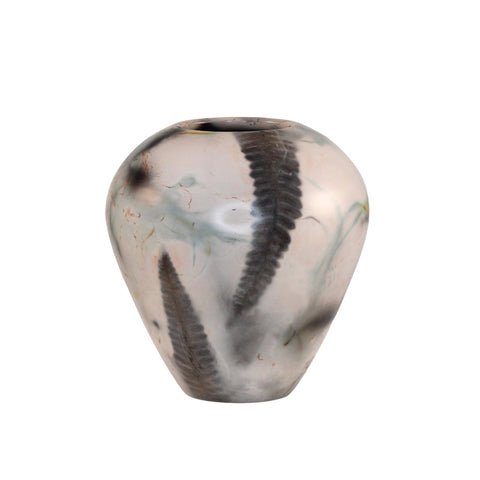 Saggar fired vase