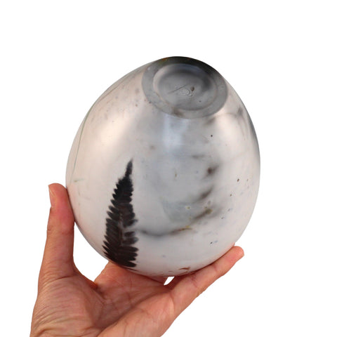 Saggar fired vase