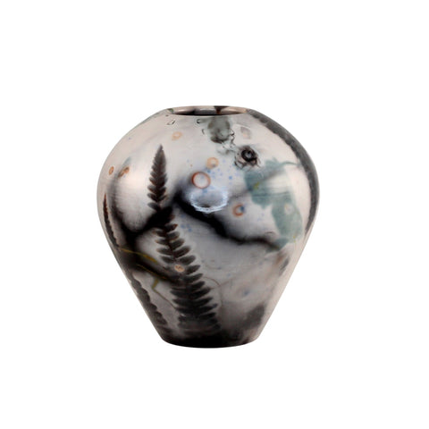 Saggar fired vase
