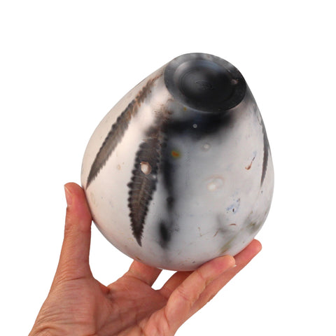 Saggar fired vase