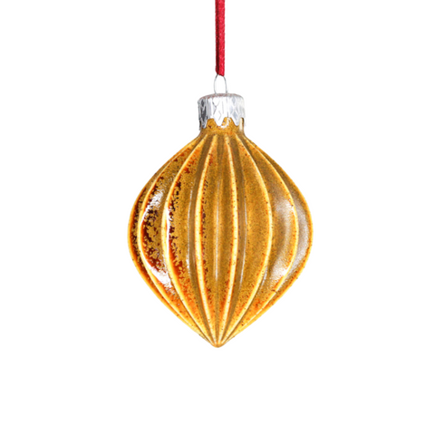 Porcelain Christmas Bauble - Golden Hour