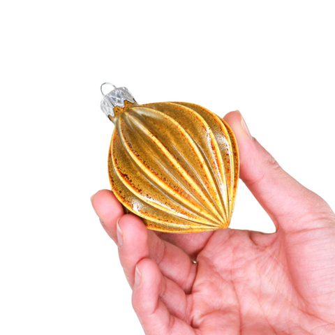 Porcelain Christmas Bauble - Golden Hour