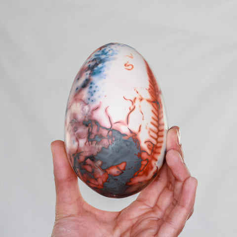 Egg L Saggar Fired