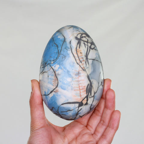Egg L Saggar Fired