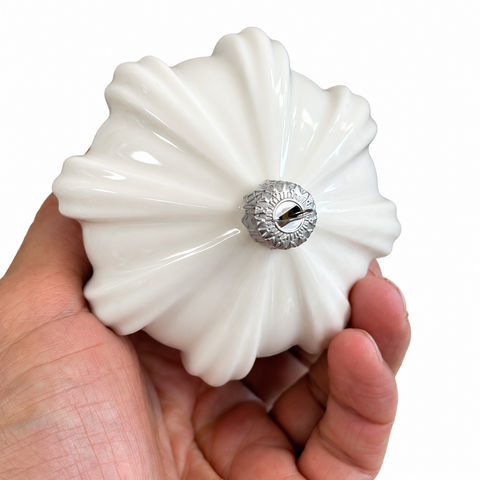 Porcelain Christmas Bauble - Snowdrop