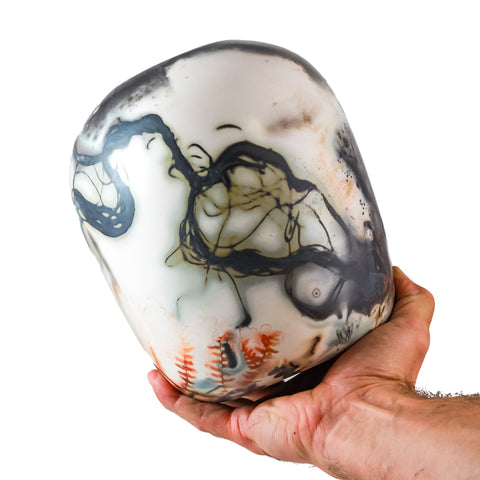 Saggar Fired Vase
