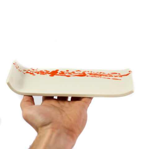 Rectangle Sushi plate, SPLASH
