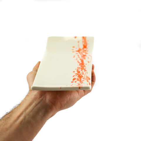 Rectangle Sushi plate, SPLASH