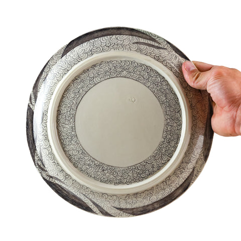 Plate with Paolo Savelli sketch