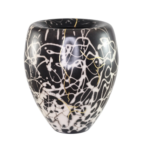 Naked Raku Vase