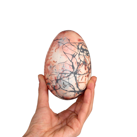 Egg L Saggar Fired