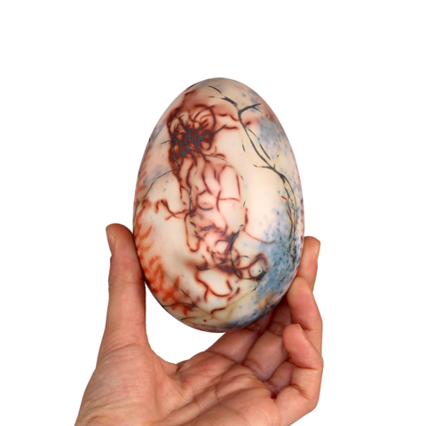 Egg L Saggar Fired