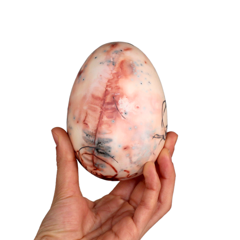 Egg L Saggar Fired