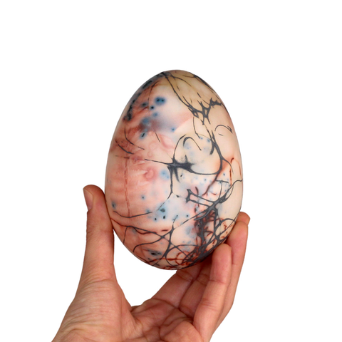 Egg L Saggar Fired
