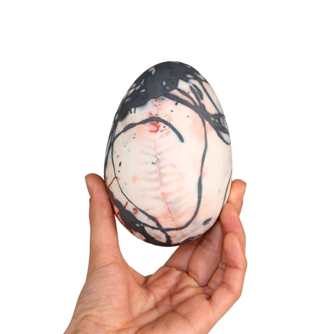 Egg L Saggar Fired