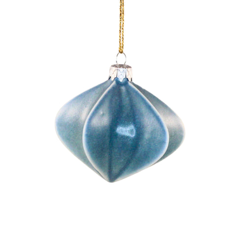 Porcelain Christmas Bauble - Dusty Sky