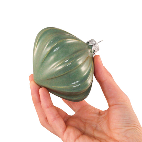 Porcelain Christmas Bauble - Deep Woodland