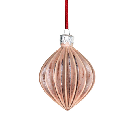 Porcelain Christmas Bauble - Chestnut Charm