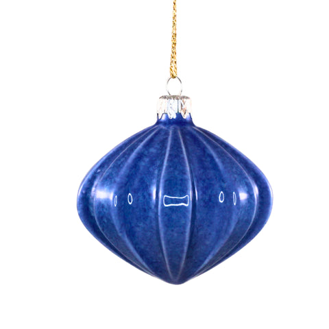 Porcelain Christmas Bauble - Icy Horizon
