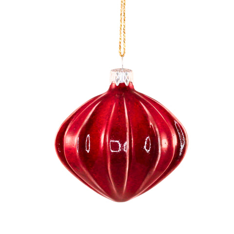 Porcelain Christmas Bauble - Cherry Ember