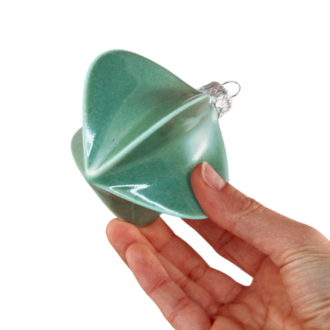 Porcelain Christmas Bauble - Wild Thyme